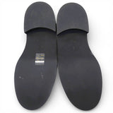 LOUIS VUITTON Calfskin Oversized Chain Academy Loafers Black Size38