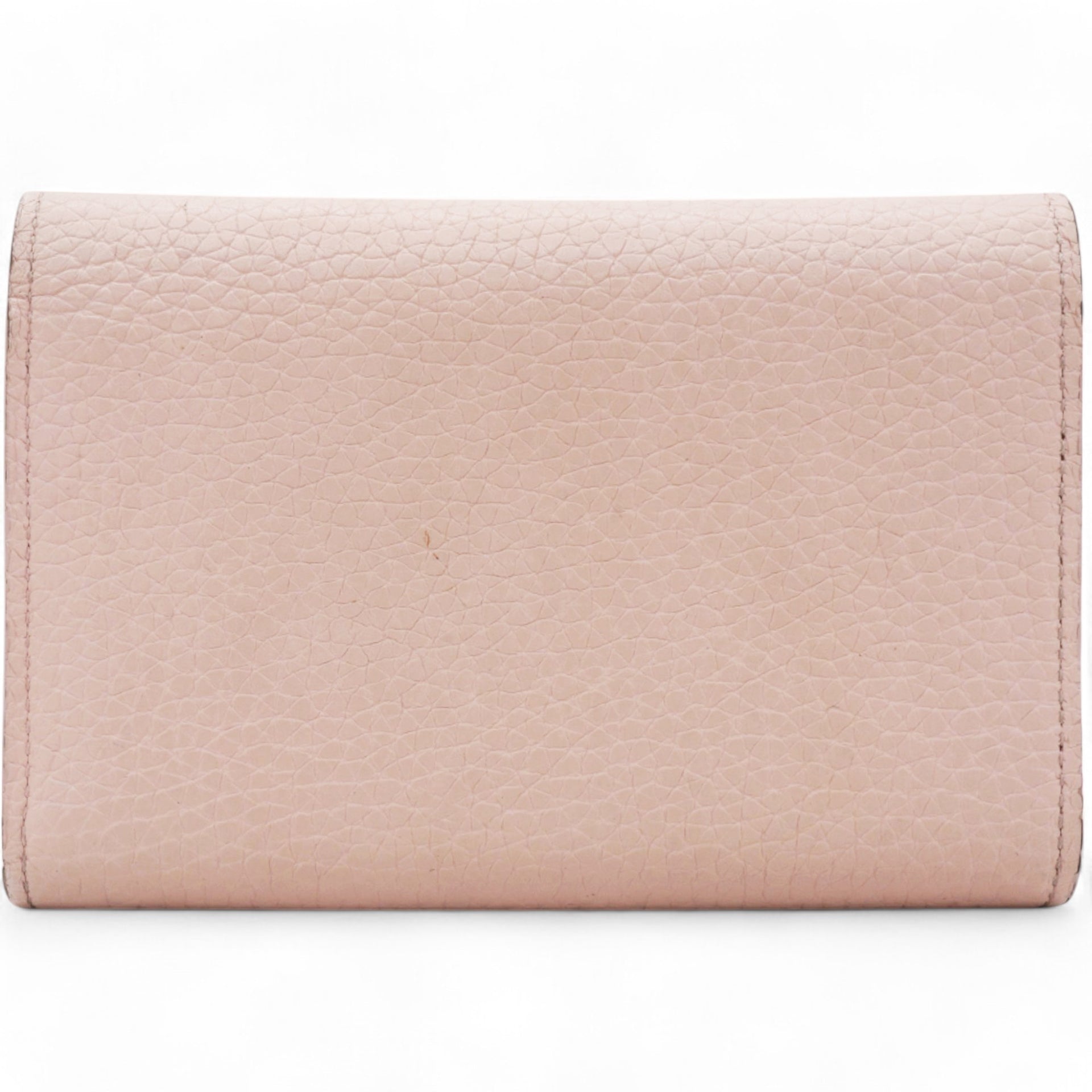 LOUIS VUITTON Capucines Compact Wallet Pink 