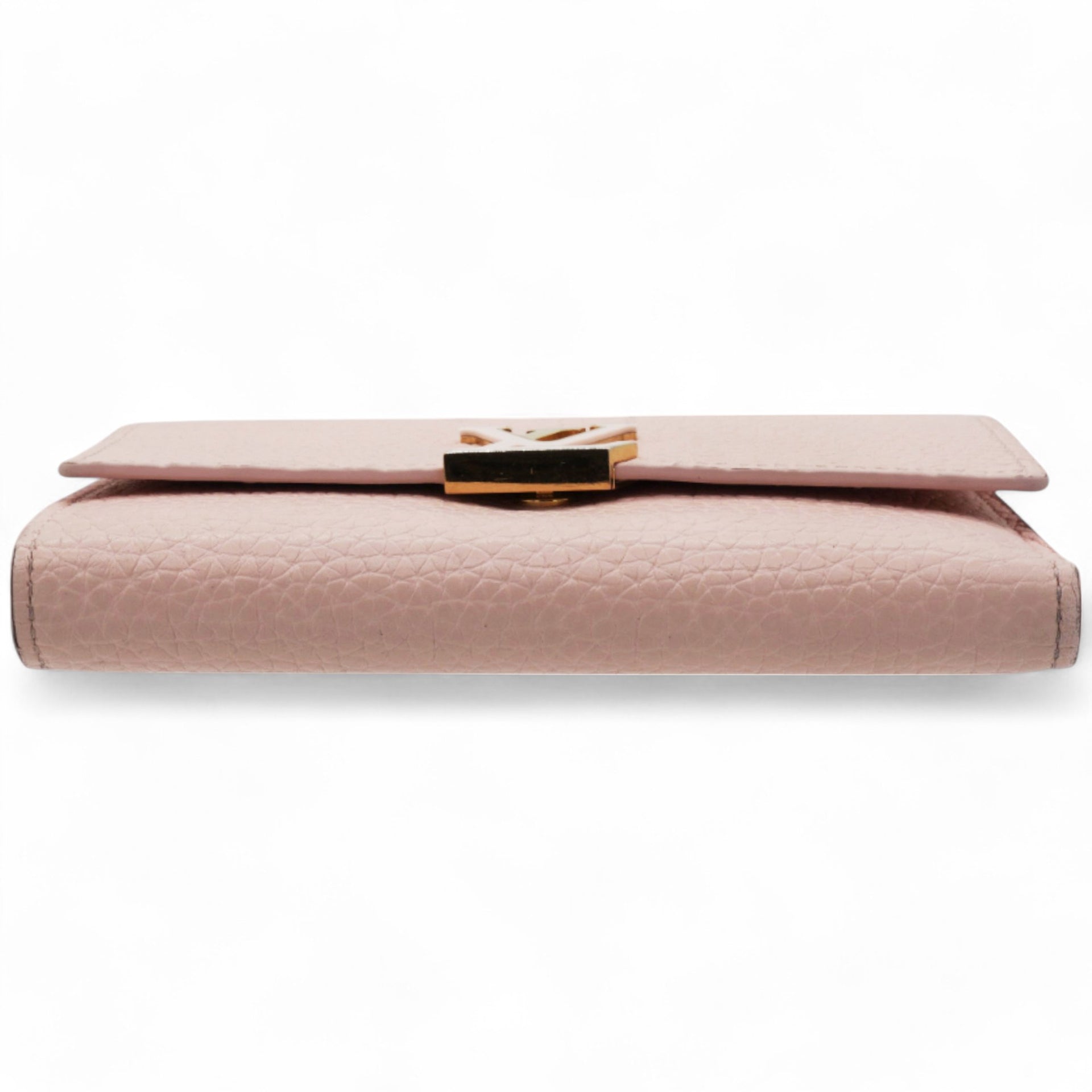 LOUIS VUITTON Capucines Compact Wallet Pink 