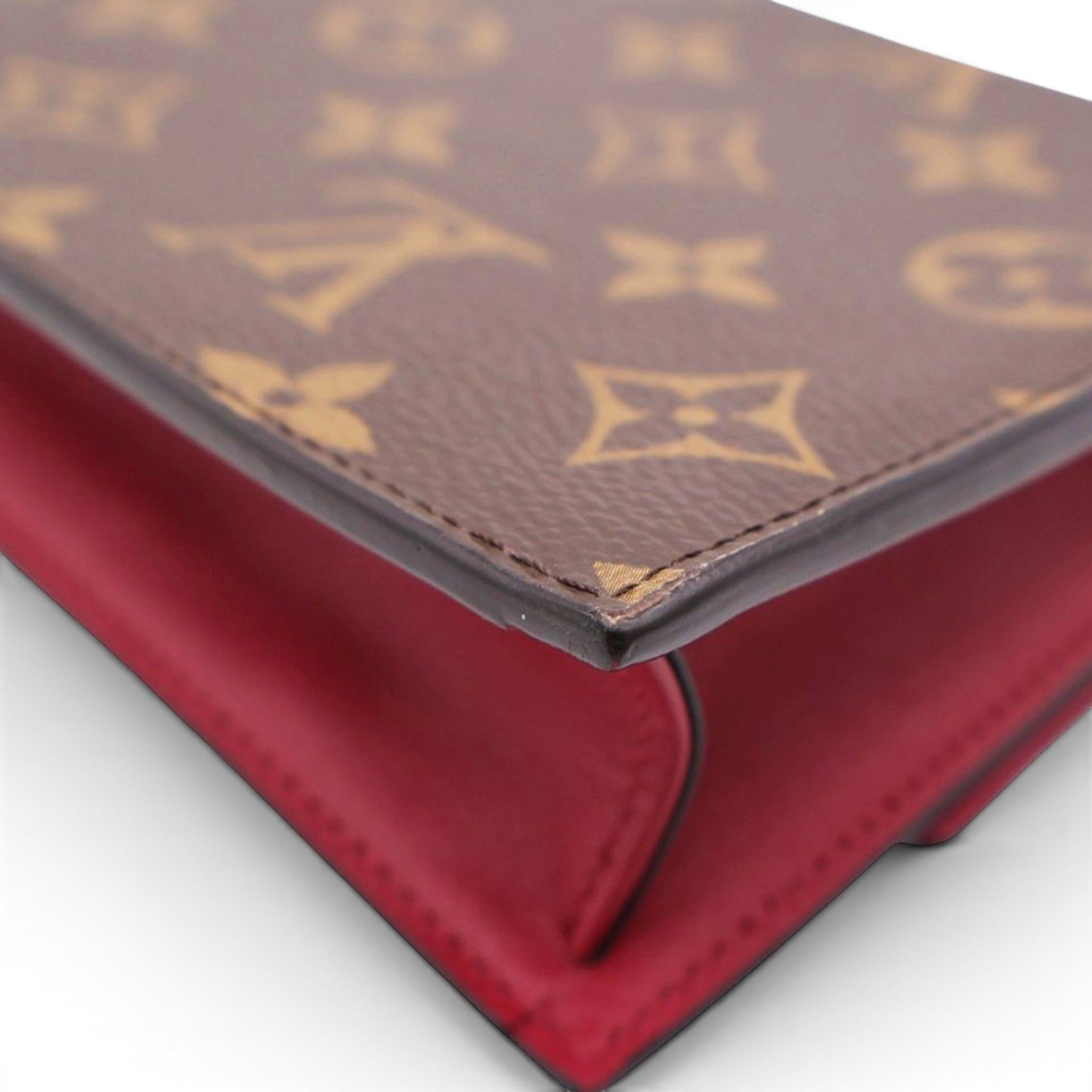 LOUIS VUITTON Flore Monogram Chain Wallet 