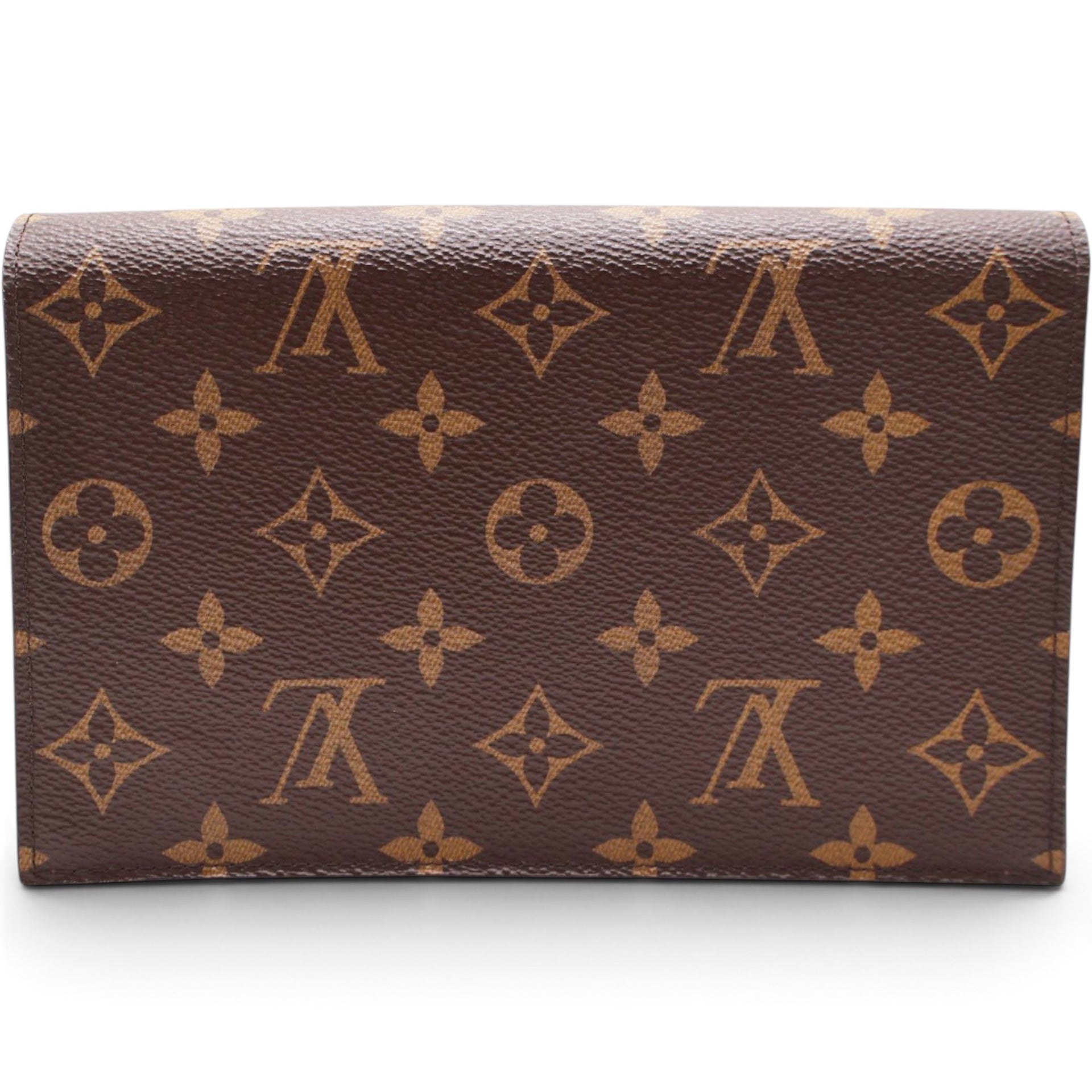 LOUIS VUITTON Flore Monogram Chain Wallet 