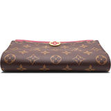 LOUIS VUITTON Flore Monogram Chain Wallet 