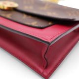 LOUIS VUITTON Flore Monogram Chain Wallet 
