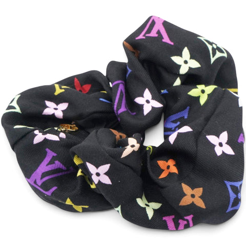  LOUIS VUITTON LV x TM Monogram Multicolor Chouchou Hair Scrunchie 