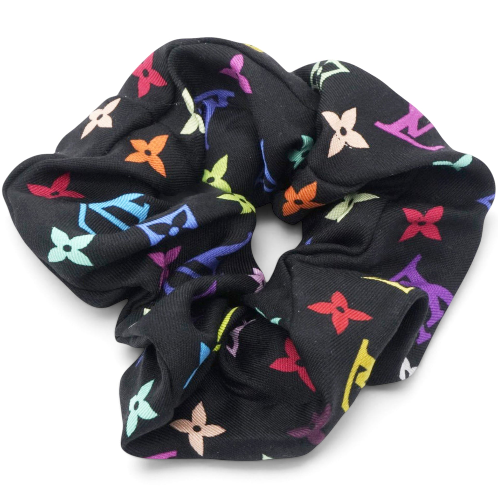  LOUIS VUITTON LV x TM Monogram Multicolor Chouchou Hair Scrunchie 