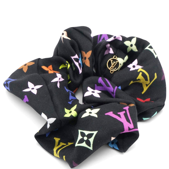  LOUIS VUITTON LV x TM Monogram Multicolor Chouchou Hair Scrunchie 