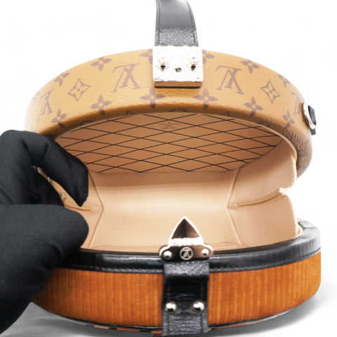 LOUIS VUITTON Monogram Canvas Petite Boite Chapeau Runaway Bag 