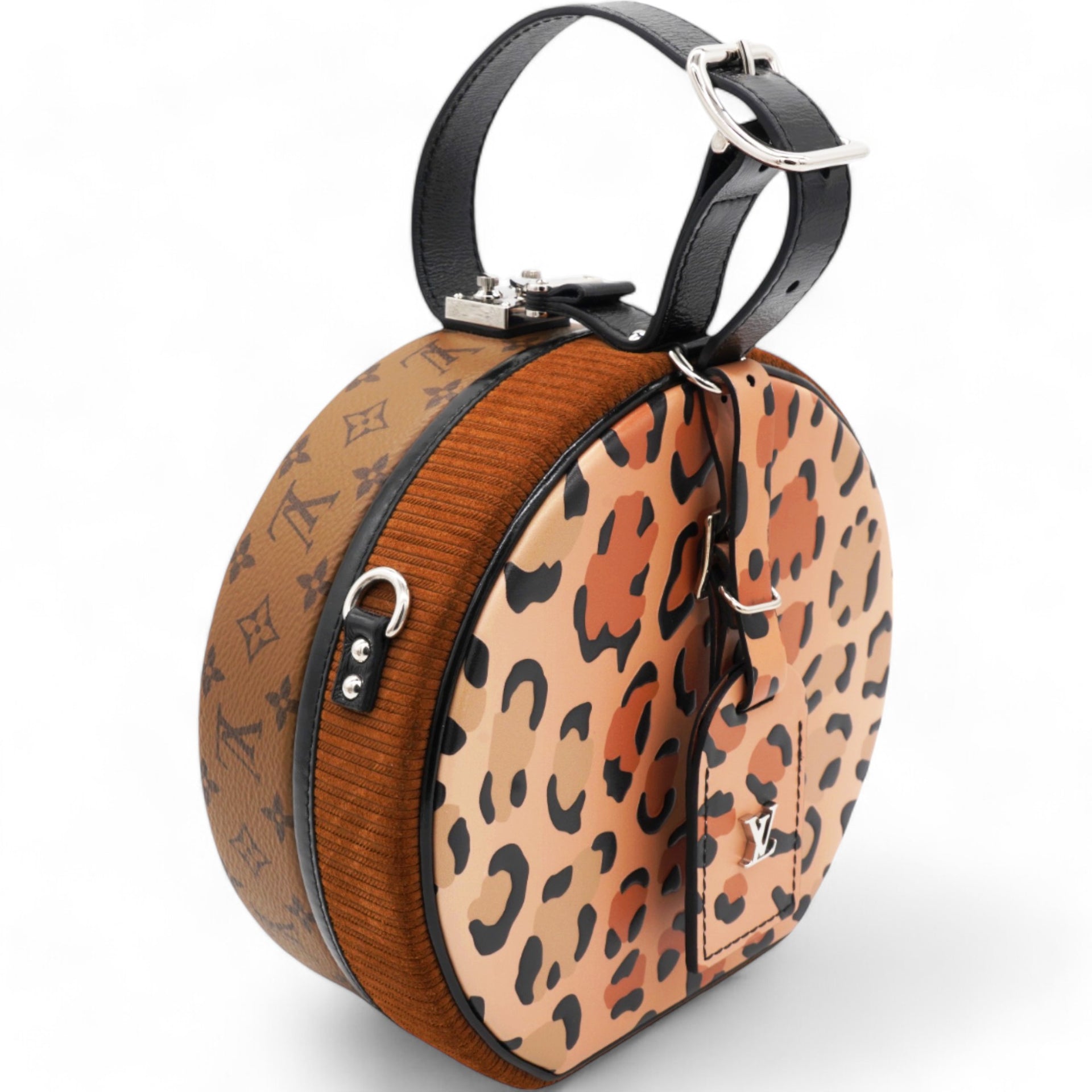 LOUIS VUITTON Monogram Canvas Petite Boite Chapeau Runaway Bag 