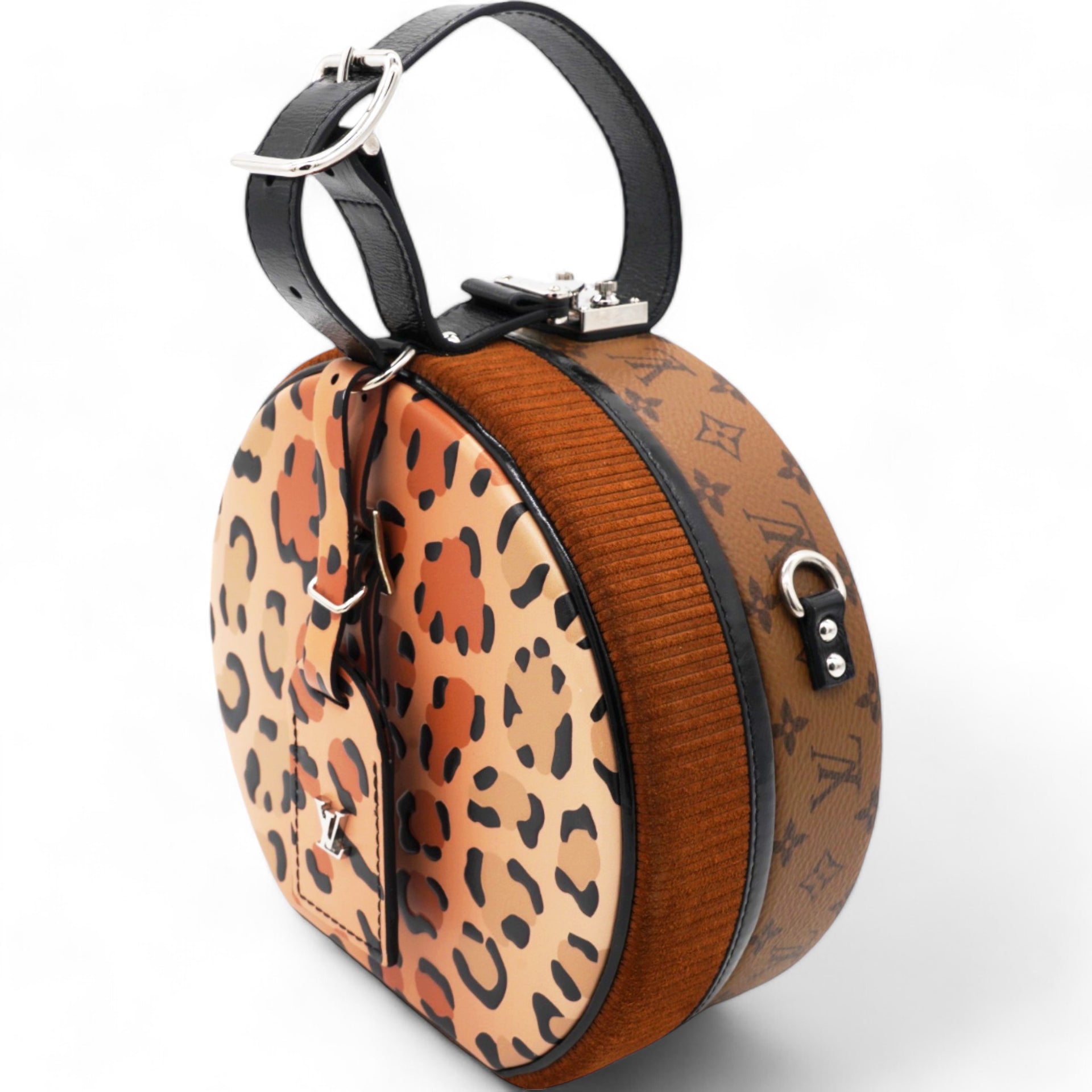 LOUIS VUITTON Monogram Canvas Petite Boite Chapeau Runaway Bag 