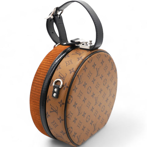 LOUIS VUITTON Monogram Canvas Petite Boite Chapeau Runaway Bag 