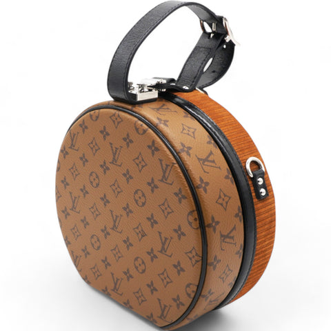 LOUIS VUITTON Monogram Canvas Petite Boite Chapeau Runaway Bag 