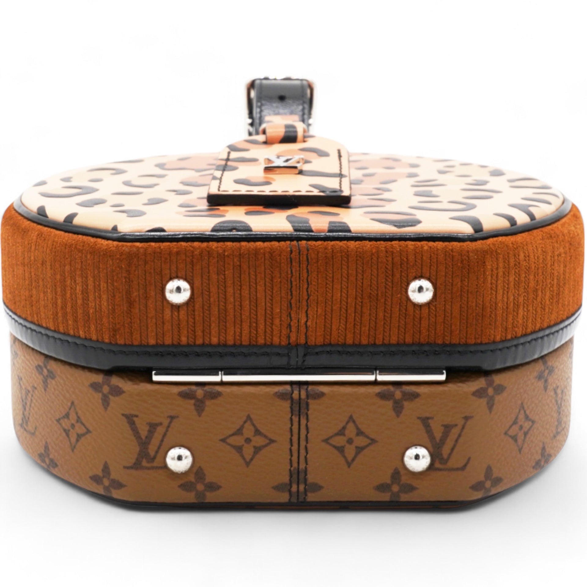 LOUIS VUITTON Monogram Canvas Petite Boite Chapeau Runaway Bag 