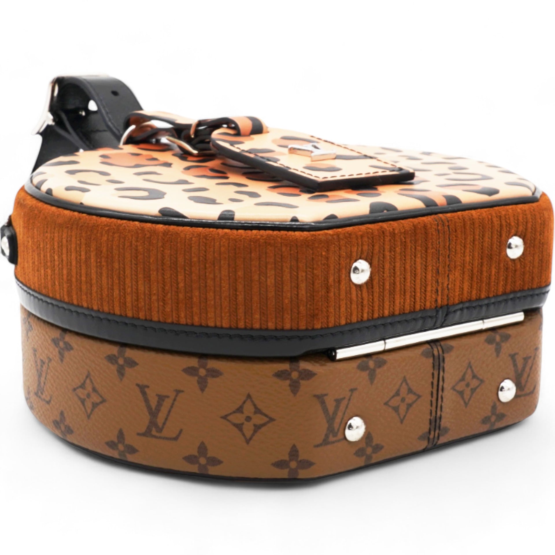 LOUIS VUITTON Monogram Canvas Petite Boite Chapeau Runaway Bag 