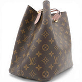 LOUIS VUITTON Monogram Neonoe MM Rose Poudre Brown 