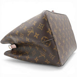 LOUIS VUITTON Monogram Neonoe MM Rose Poudre Brown 