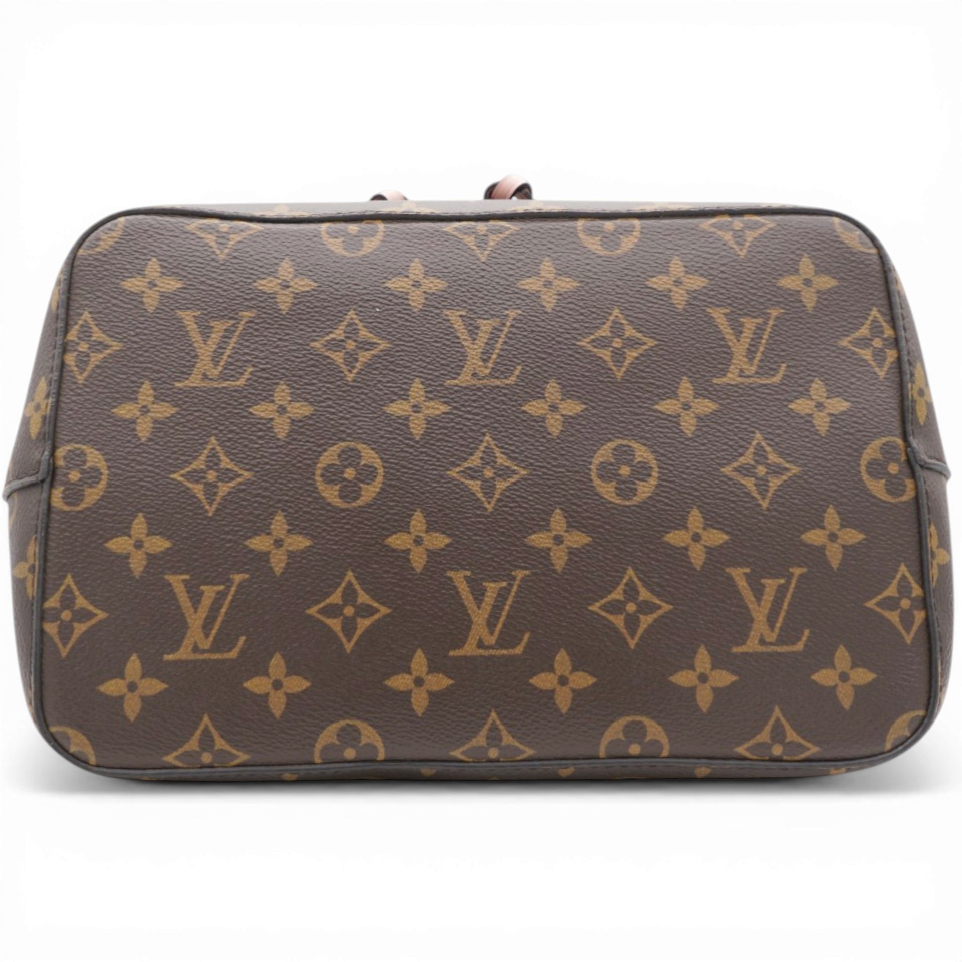 LOUIS VUITTON Monogram Neonoe MM Rose Poudre Brown 