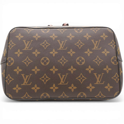 LOUIS VUITTON Monogram Neonoe MM Rose Poudre Brown 