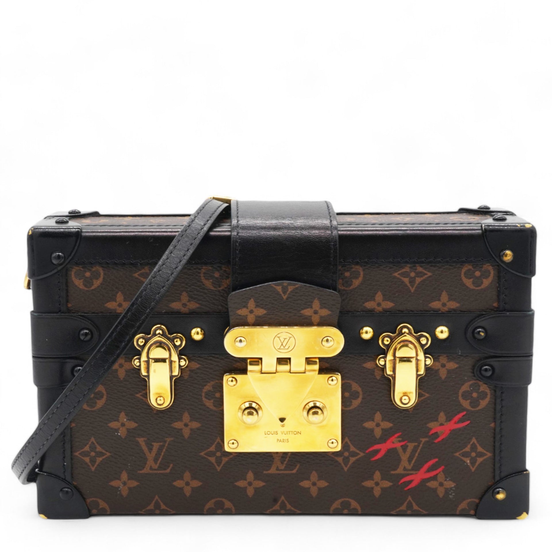 LOUIS VUITTON Petite Malle Monogram 