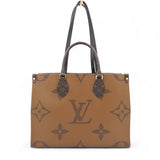 LOUIS VUITTON Reverse Monogram Onthego MM Brown