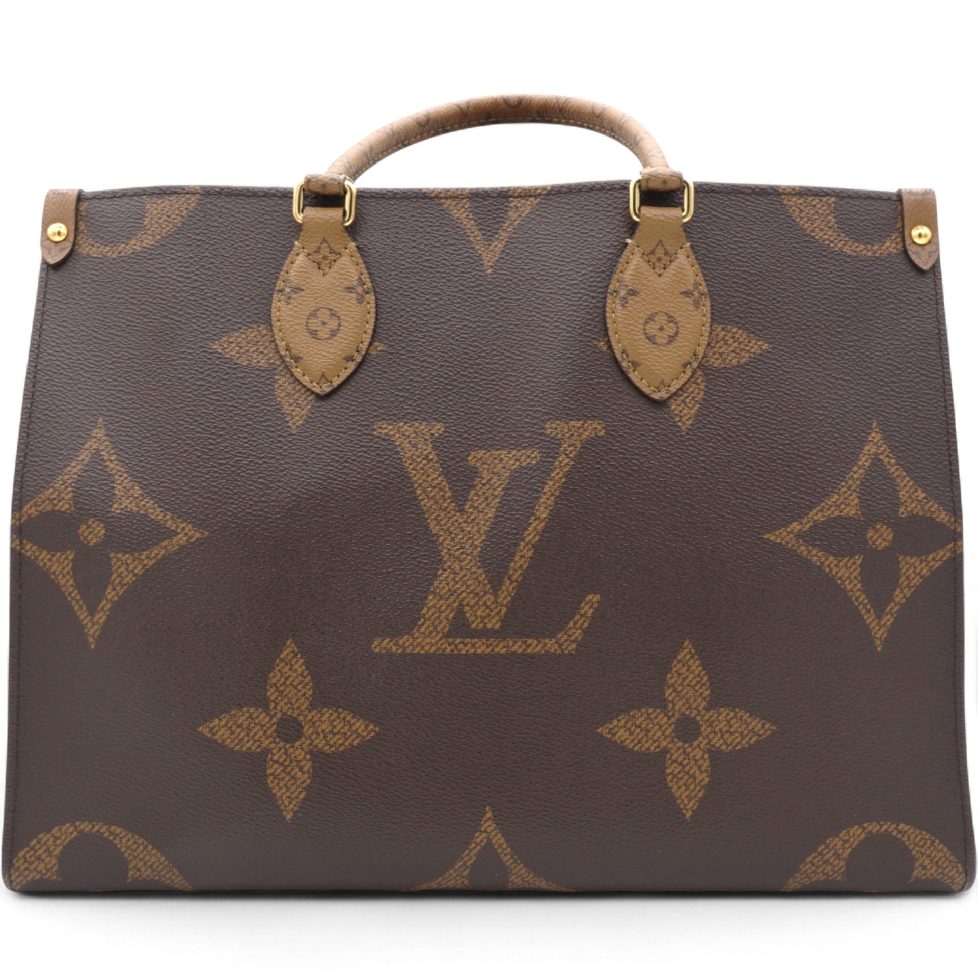LOUIS VUITTON Reverse Monogram Onthego MM Brown 