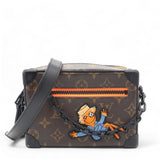LOUIS VUITTON Soft Trunk Bag Monogram Canvas with LV Friends Patch Mini 