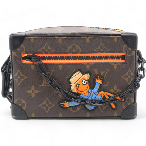 LOUIS VUITTON Soft Trunk Bag Monogram Canvas with LV Friends Patch Mini 