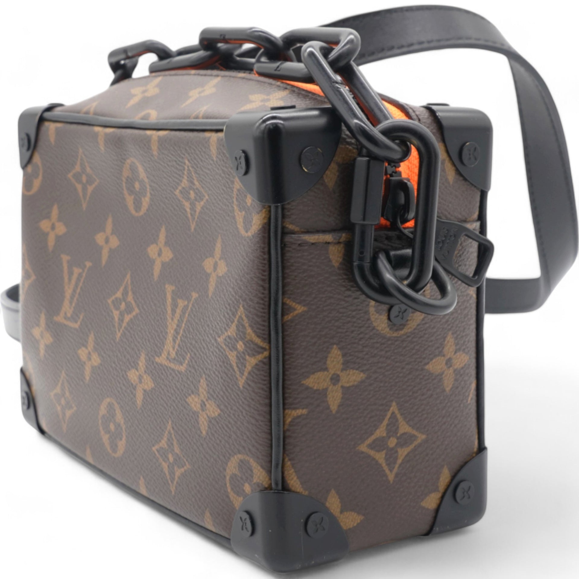 LOUIS VUITTON Soft Trunk Bag Monogram Canvas with LV Friends Patch Mini 