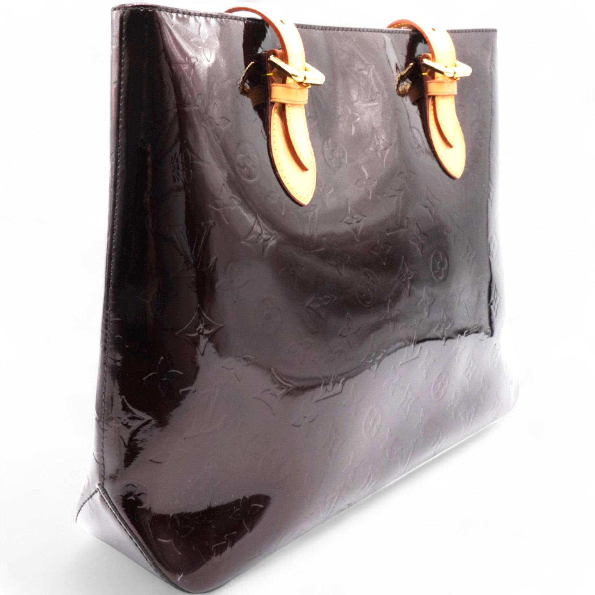 LOUIS VUITTON Vernis Brentwood Amarante Purple 