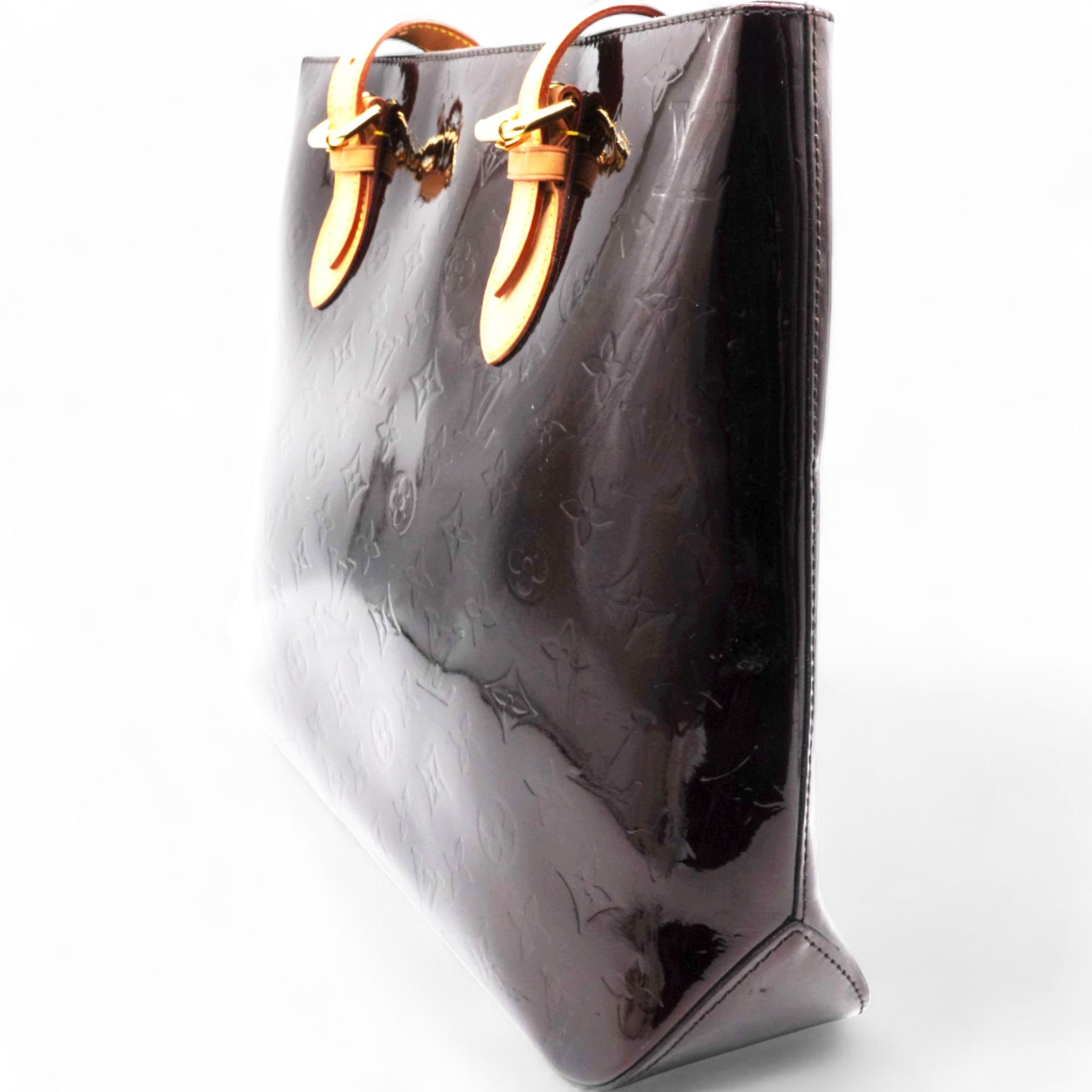 LOUIS VUITTON Vernis Brentwood Amarante Purple 