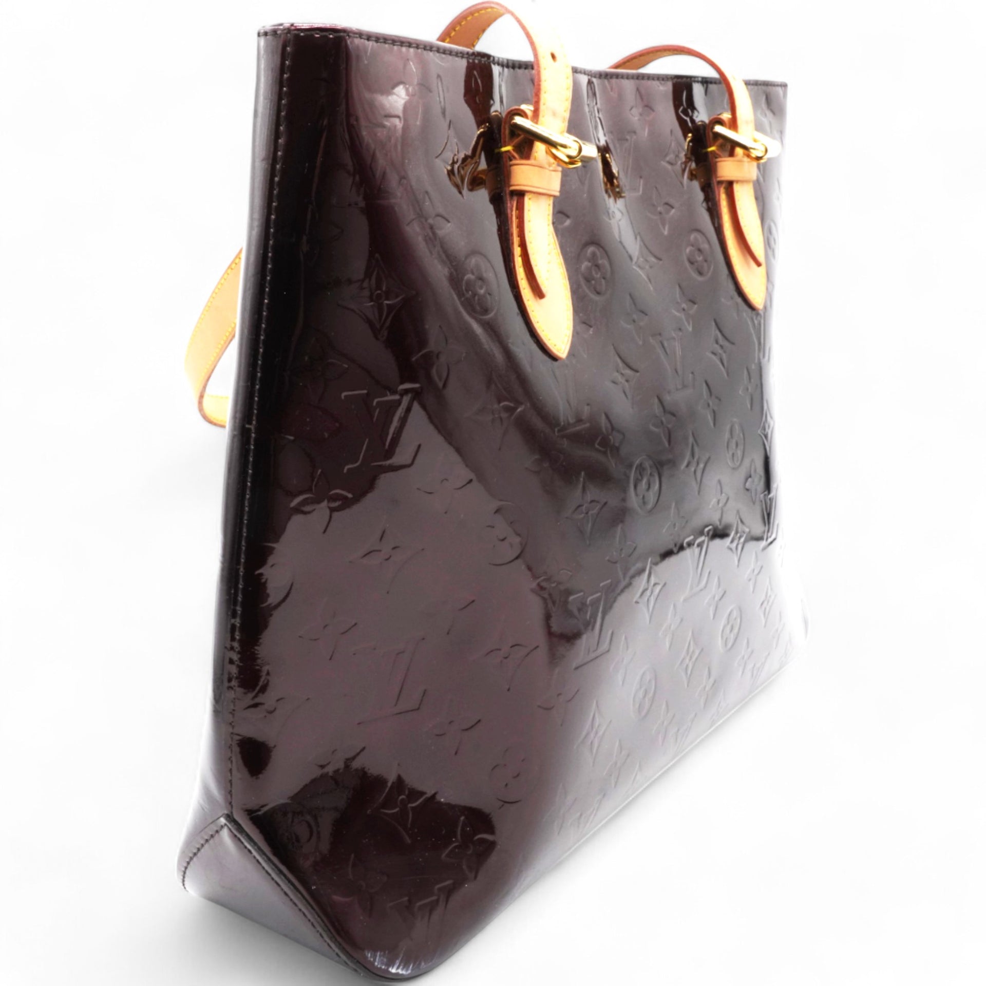 LOUIS VUITTON Vernis Brentwood Amarante Purple 