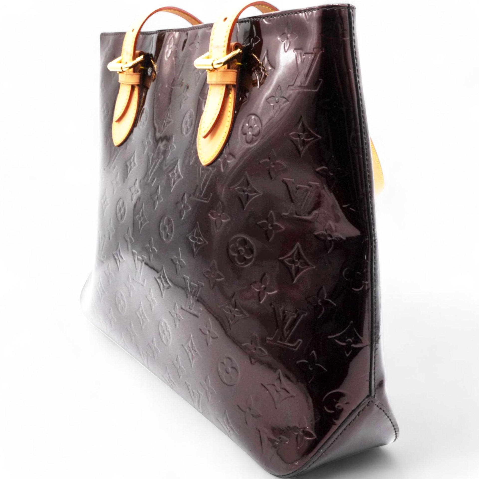 LOUIS VUITTON Vernis Brentwood Amarante Purple 