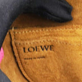 Loewe Grained Mini Gate Crossbody Bag Pink 