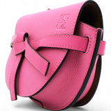 Loewe Grained Mini Gate Crossbody Bag Pink 