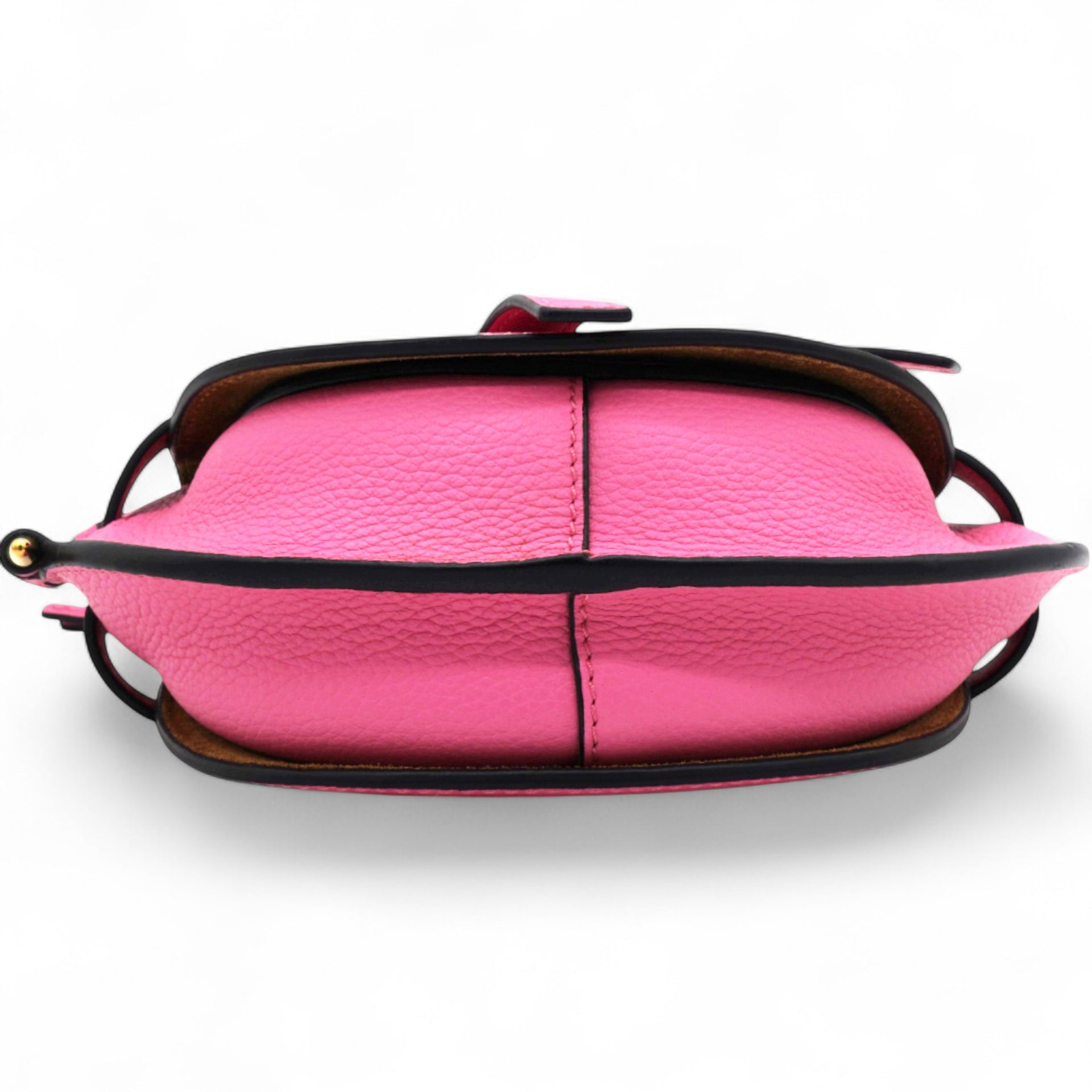 Loewe Grained Mini Gate Crossbody Bag Pink 