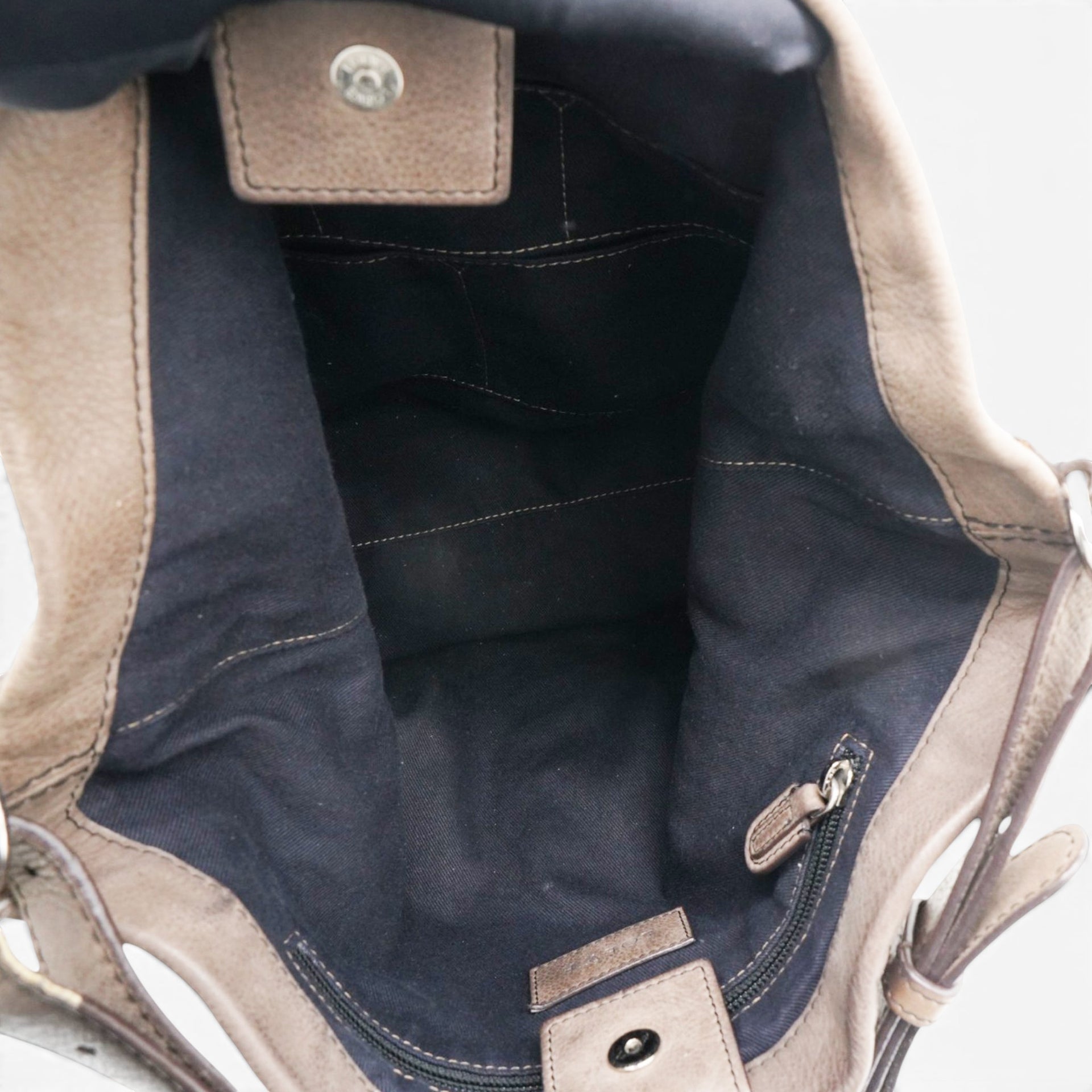 Loewe Handbag In Brown Suede 