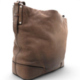 Loewe Handbag In Brown Suede 