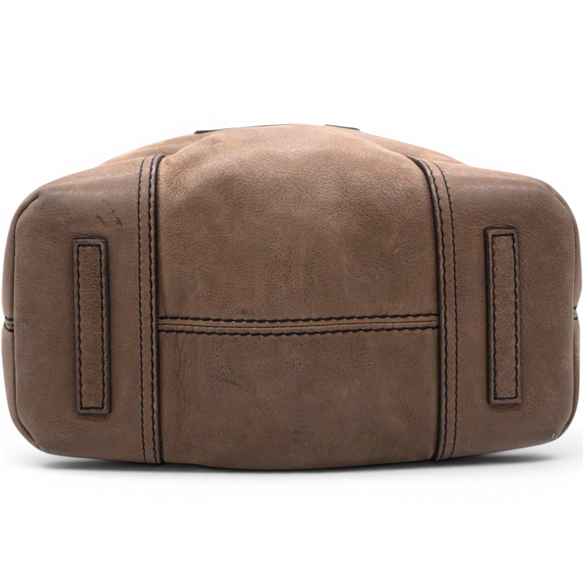 Loewe Handbag In Brown Suede 