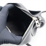 Loewe Leather Elephant Crossbody Bag Black 