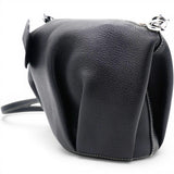 Loewe Leather Elephant Crossbody Bag Black 