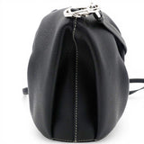 Loewe Leather Elephant Crossbody Bag Black 