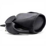 Loewe Leather Elephant Crossbody Bag Black 