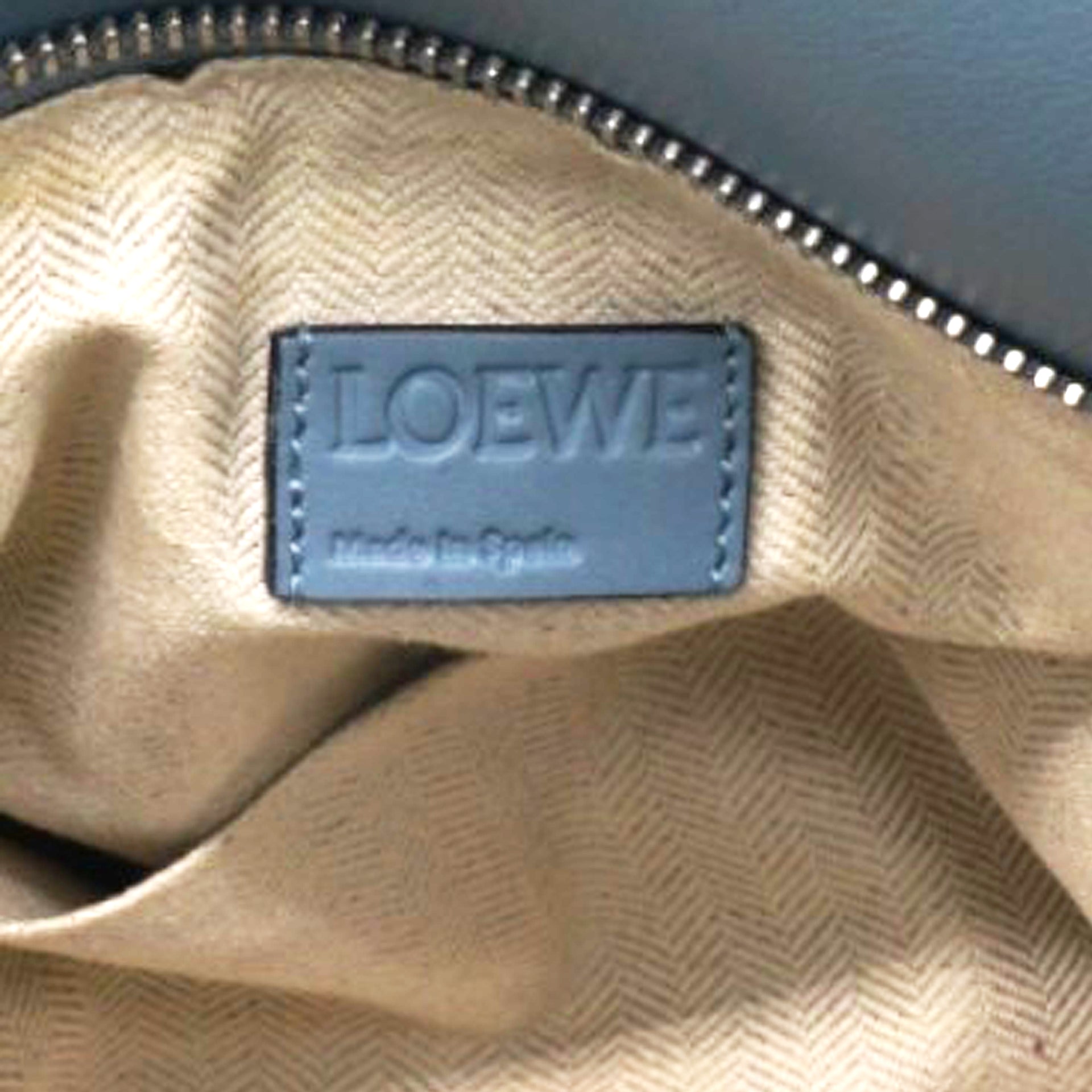 Loewe Medium Puzzle Bag Stone Blue 