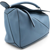 Loewe Medium Puzzle Bag Stone Blue 