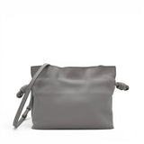 Loewe Mini Flamenco Knot Clutch Pearl Grey 