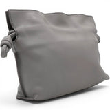 Loewe Mini Flamenco Knot Clutch Pearl Grey 