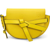 Loewe Mini Gate Yellow Leather Bag 