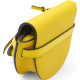 Loewe Mini Gate Yellow Leather Bag 