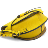 Loewe Mini Gate Yellow Leather Bag 
