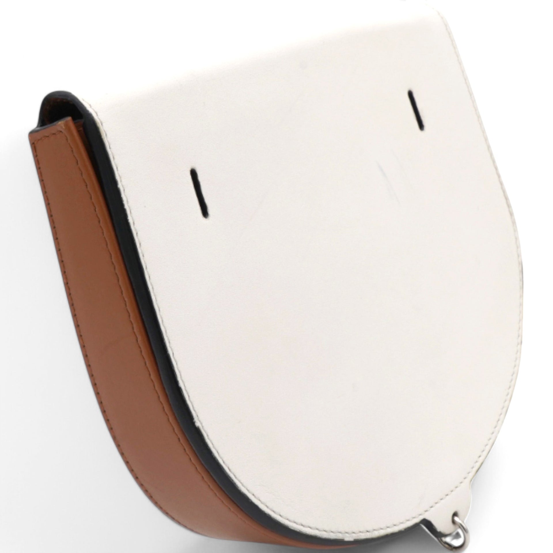 Loewe Printed Crossbody Bag White Brown 