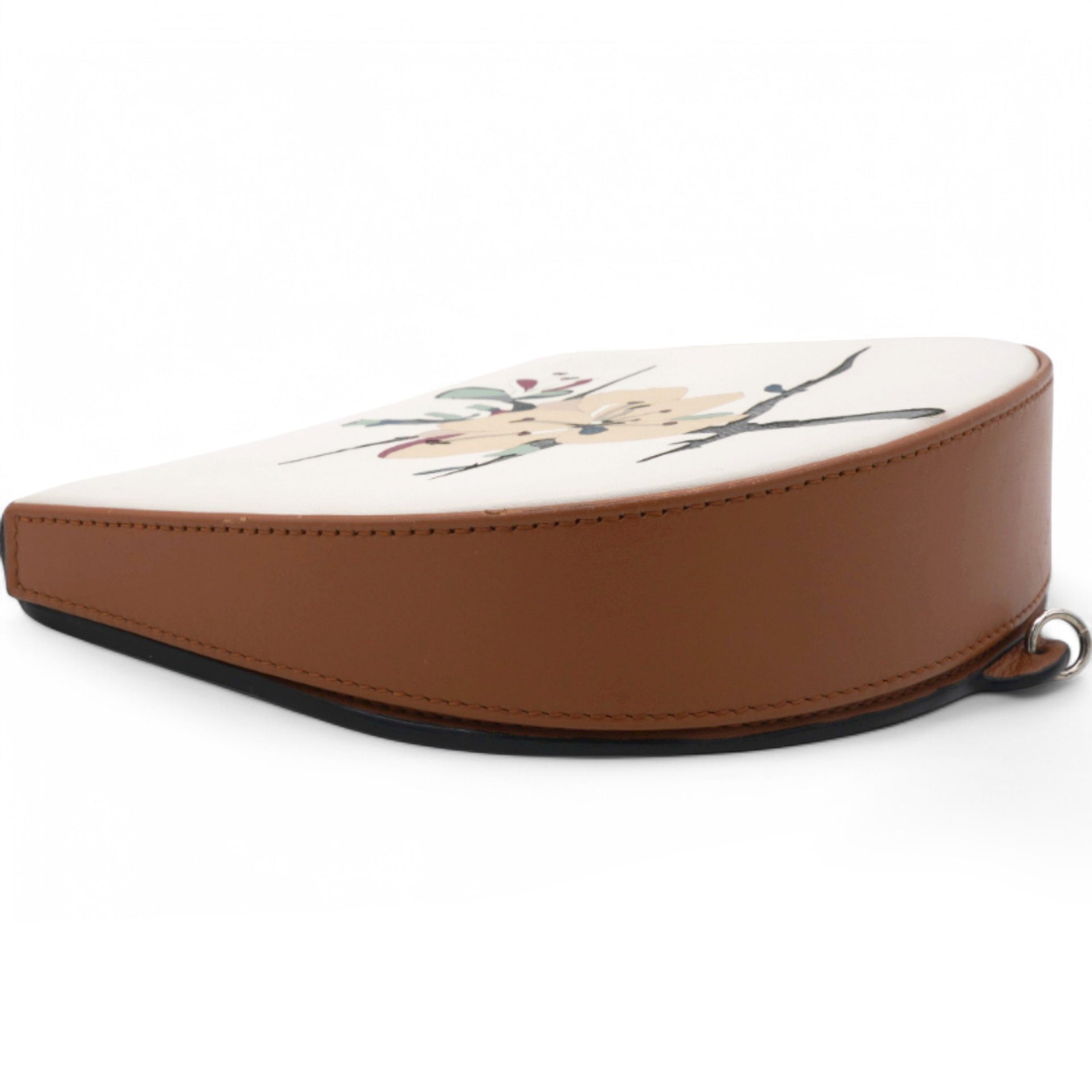 Loewe Printed Crossbody Bag White Brown 
